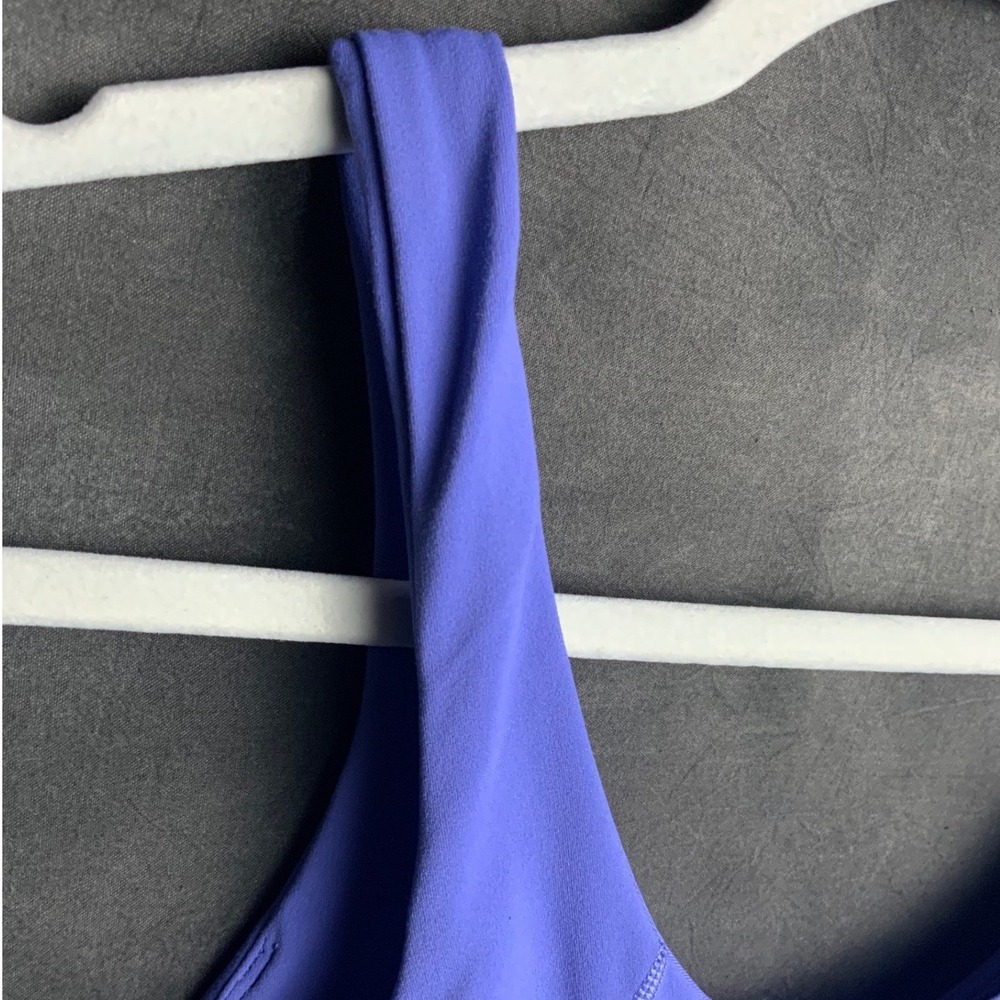 Lululemon Align Tank Top 8 Purple Nulu Cropped Yoga Gym Built-in Shelf Bra - Picture 4 of 6